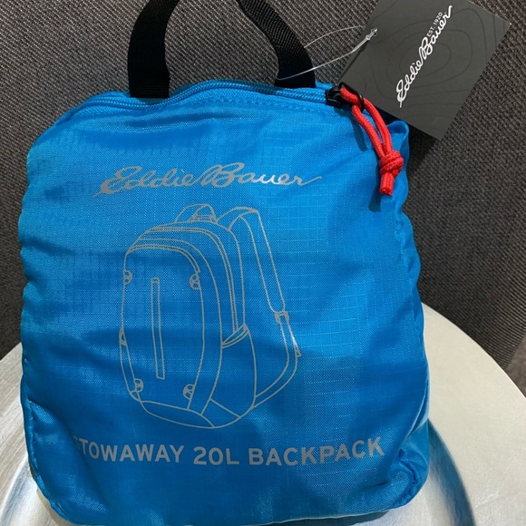 eddie bauer stowaway packable 20l daypack